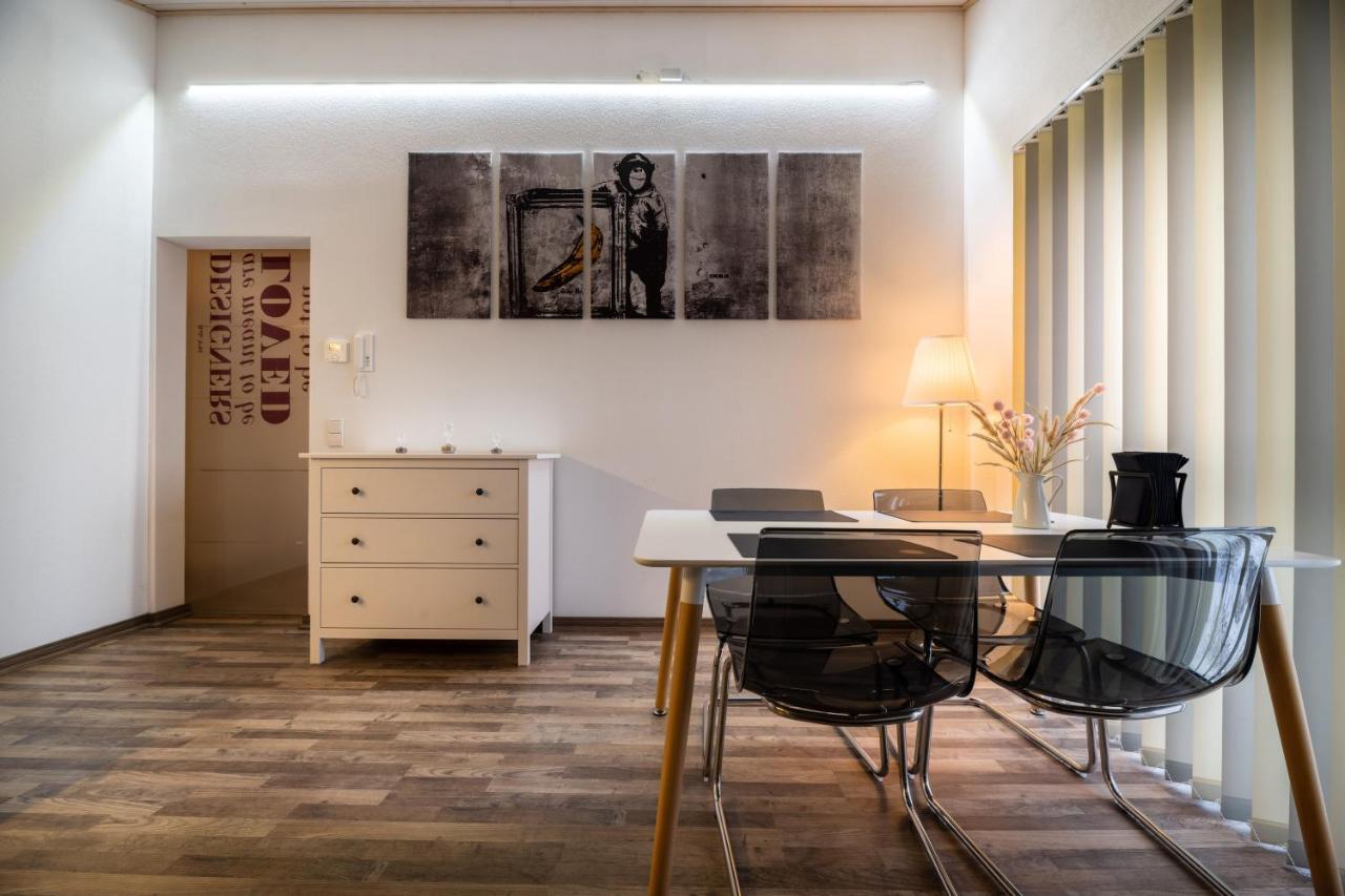Gemuetliche Ferienwohnung Mit Panoramablick Muttensweiler Extérieur photo